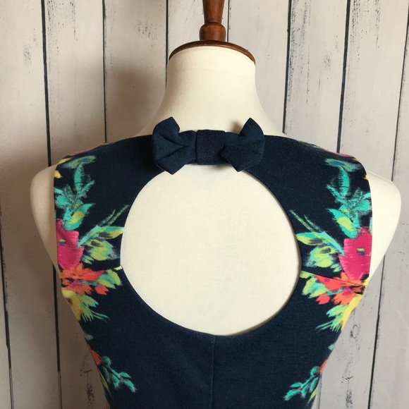 Fun Candies Blue and Multi Colored Dress - Picture 4 of 8